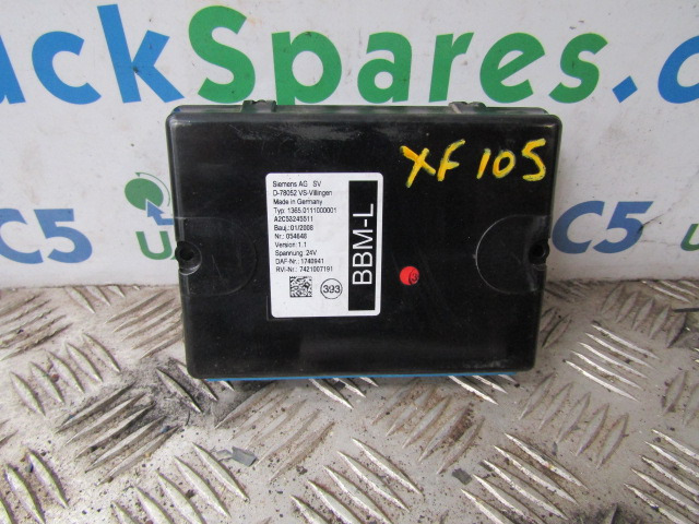 DAF XF 105 BBM-L ECU P/NO 1740941 - ECU for Truck: picture 1 DAF XF 105 BBM-L ECU P/NO 1740941 - ECU for Truck: picture 1