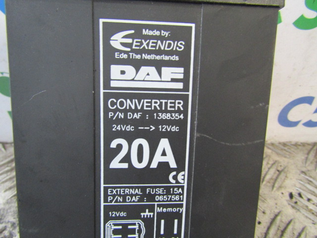 DAF XF 105 VOLTAGE DROPPER P/NO 1368354 - Electrical system for Truck: picture 2 DAF XF 105 VOLTAGE DROPPER P/NO 1368354 - Electrical system for Truck: picture 2