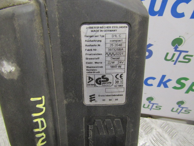 EBERSPACHER “AIRTRONIC” NIGHT HEATER TYPE D2 & D1LC CHOICE AVAILABLE SUITS MAN AND MERCEDES - Cab and interior for Truck: picture 5 EBERSPACHER “AIRTRONIC” NIGHT HEATER TYPE D2 & D1LC CHOICE AVAILABLE SUITS MAN AND MERCEDES - Cab and interior for Truck: picture 5