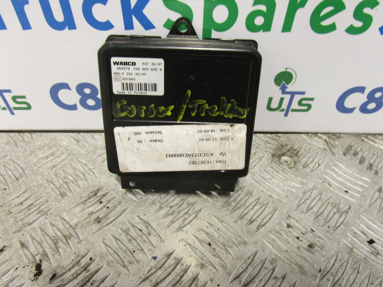 IVECO CURSOR WABCO ABS MODULE / ECU P/NO 060970 4460046060 - Brake parts for Truck: picture 1 IVECO CURSOR WABCO ABS MODULE / ECU P/NO 060970 4460046060 - Brake parts for Truck: picture 1