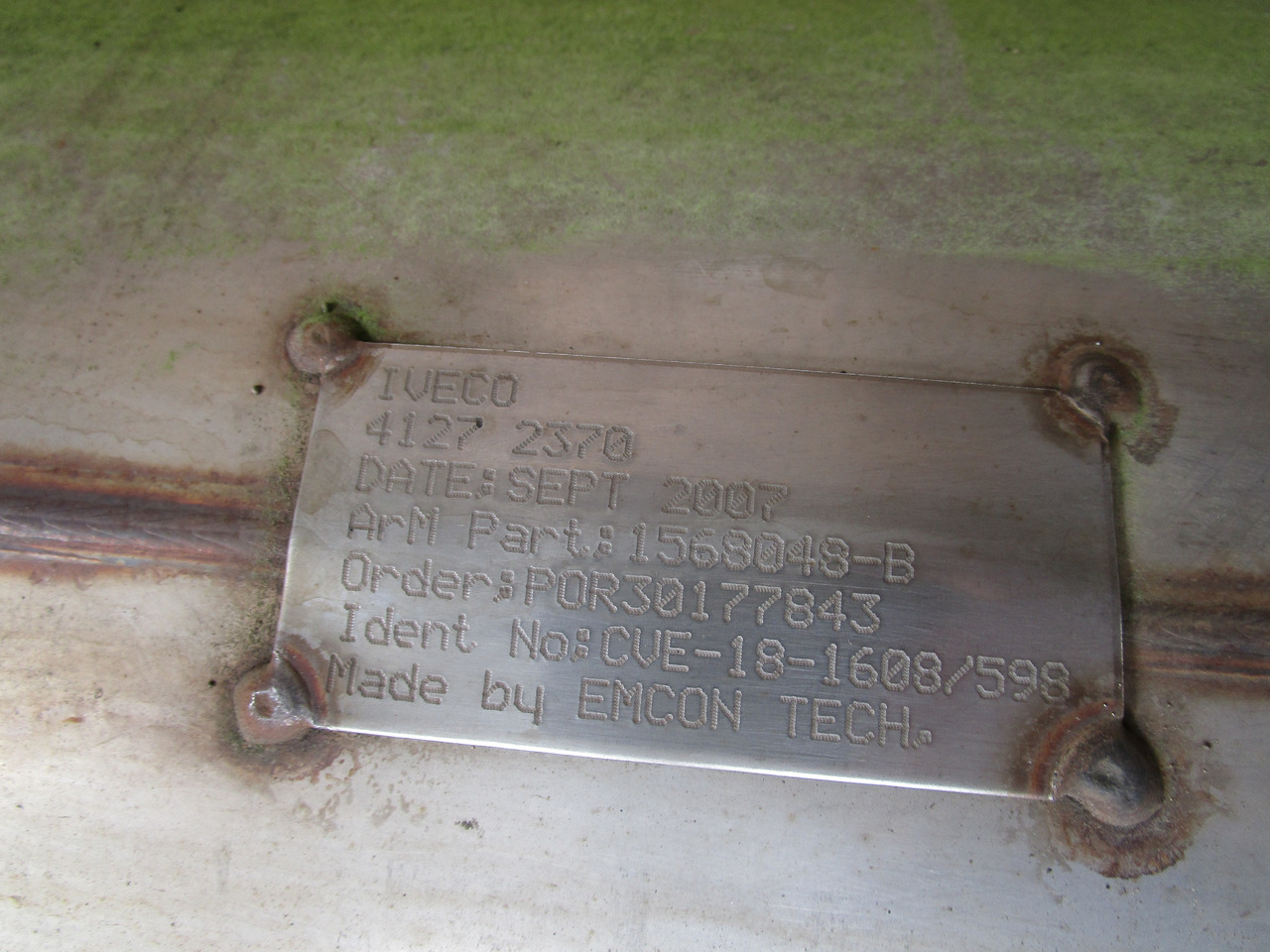 IVECO TREKKER CURSOR DPF / EXHAUST PART NO 4127-2370 - Exhaust system for Truck: picture 4 IVECO TREKKER CURSOR DPF / EXHAUST PART NO 4127-2370 - Exhaust system for Truck: picture 4