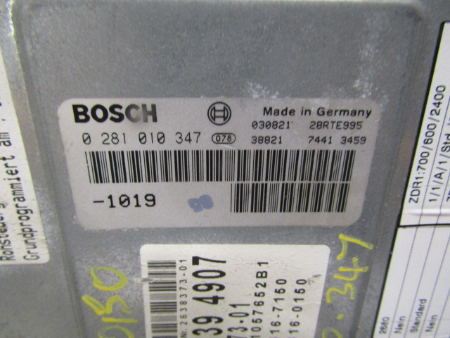 MAN ECM 280 ENGINE ECU P/NO 02811010347 - ECU for Truck: picture 3 MAN ECM 280 ENGINE ECU P/NO 02811010347 - ECU for Truck: picture 3