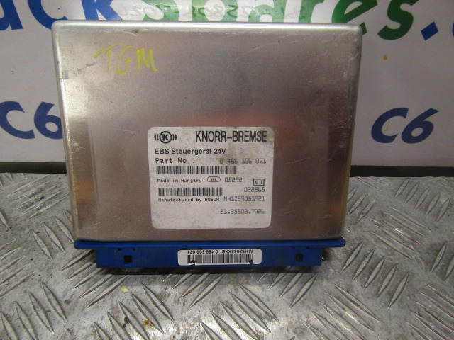 MAN TGM EBS ECU P/NO 81.25808.7026 - ECU for Truck: picture 1 MAN TGM EBS ECU P/NO 81.25808.7026 - ECU for Truck: picture 1