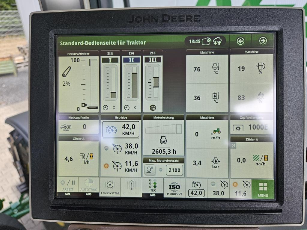 Farm tractor John Deere 6R195: picture 15