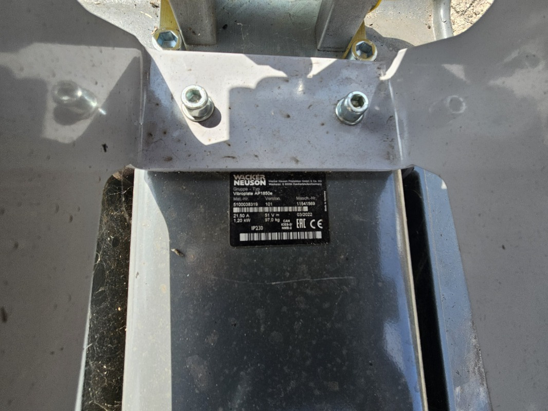 Wacker AP 1850E - Vibratory plate: picture 5 Wacker AP 1850E - Vibratory plate: picture 5