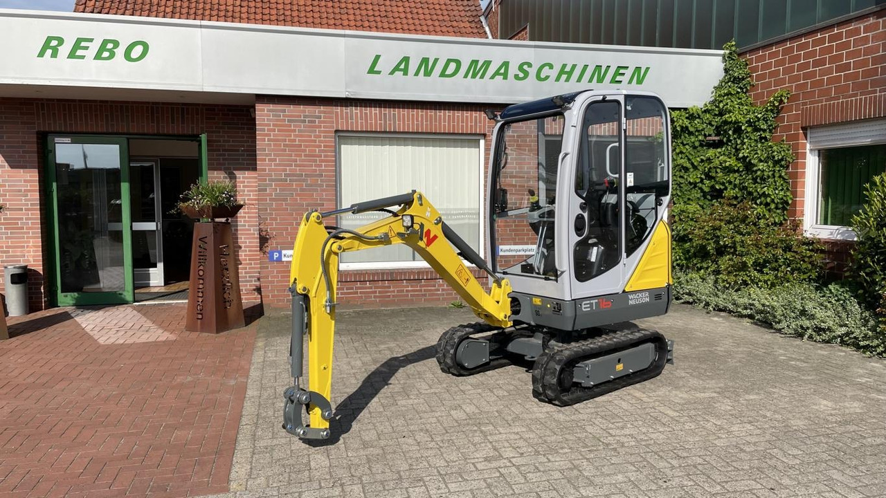 Wacker ET 16 - Mini excavator: picture 1 Wacker ET 16 - Mini excavator: picture 1