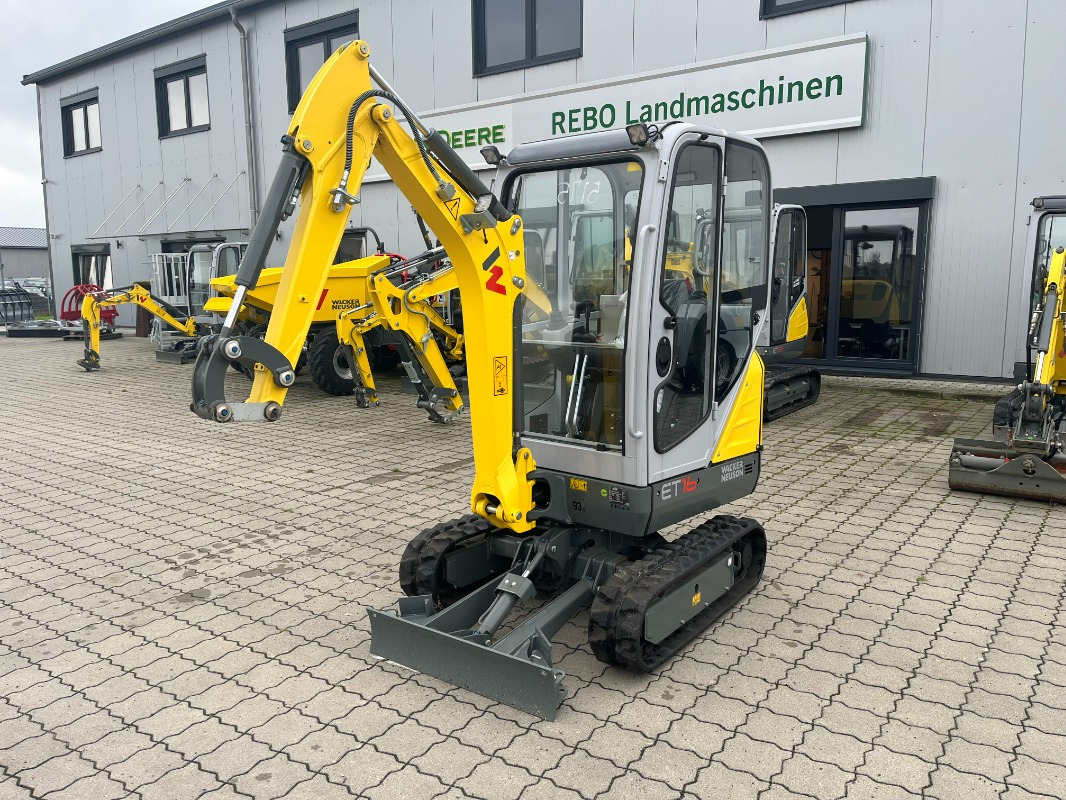 Wacker ET 16 - Mini excavator: picture 1 Wacker ET 16 - Mini excavator: picture 1