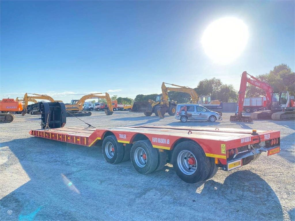 Hako Gooseneck lowbed , axle lift - Low loader semi-trailer: picture 5 Hako Gooseneck lowbed , axle lift - Low loader semi-trailer: picture 5