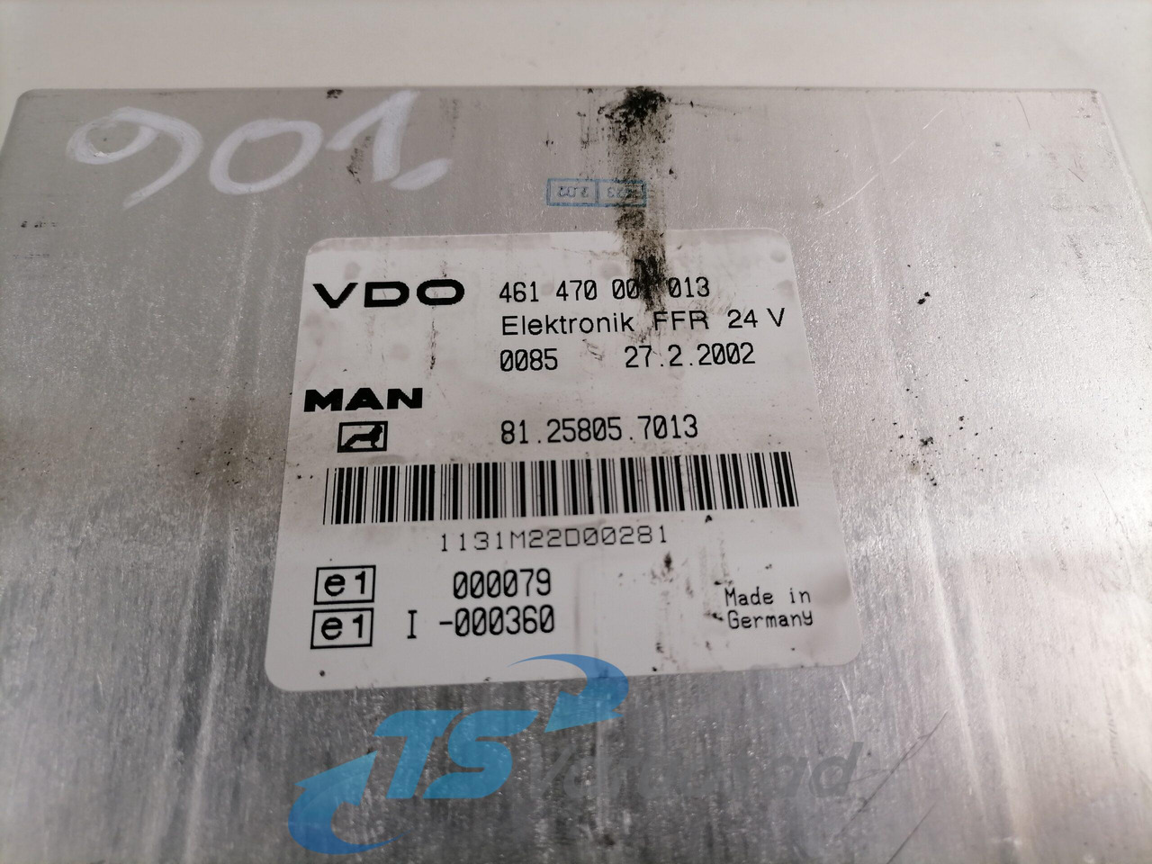 MAN Ecu, FFR 81258057013 - ECU for Truck: picture 3 MAN Ecu, FFR 81258057013 - ECU for Truck: picture 3