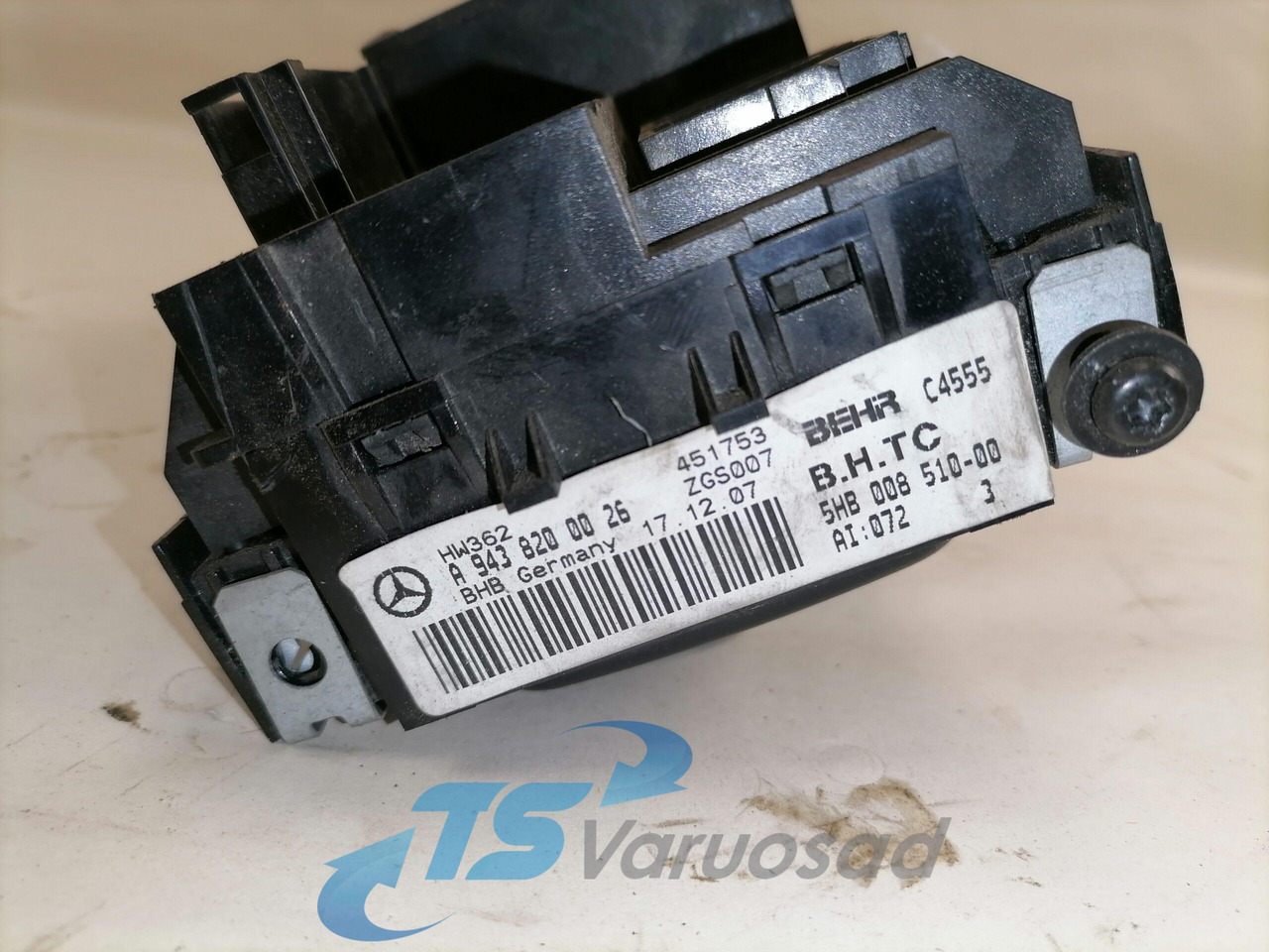 Mercedes-Benz Ecu, CCM A9438200026 - Heating/ Ventilation for Truck: picture 3 Mercedes-Benz Ecu, CCM A9438200026 - Heating/ Ventilation for Truck: picture 3