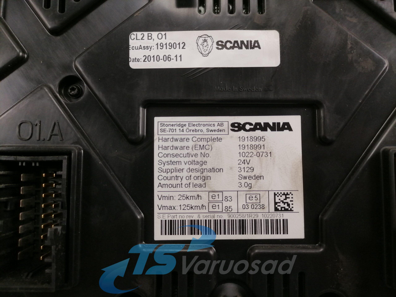 Scania Dashboard 1919012 - Dashboard for Truck: picture 4 Scania Dashboard 1919012 - Dashboard for Truck: picture 4