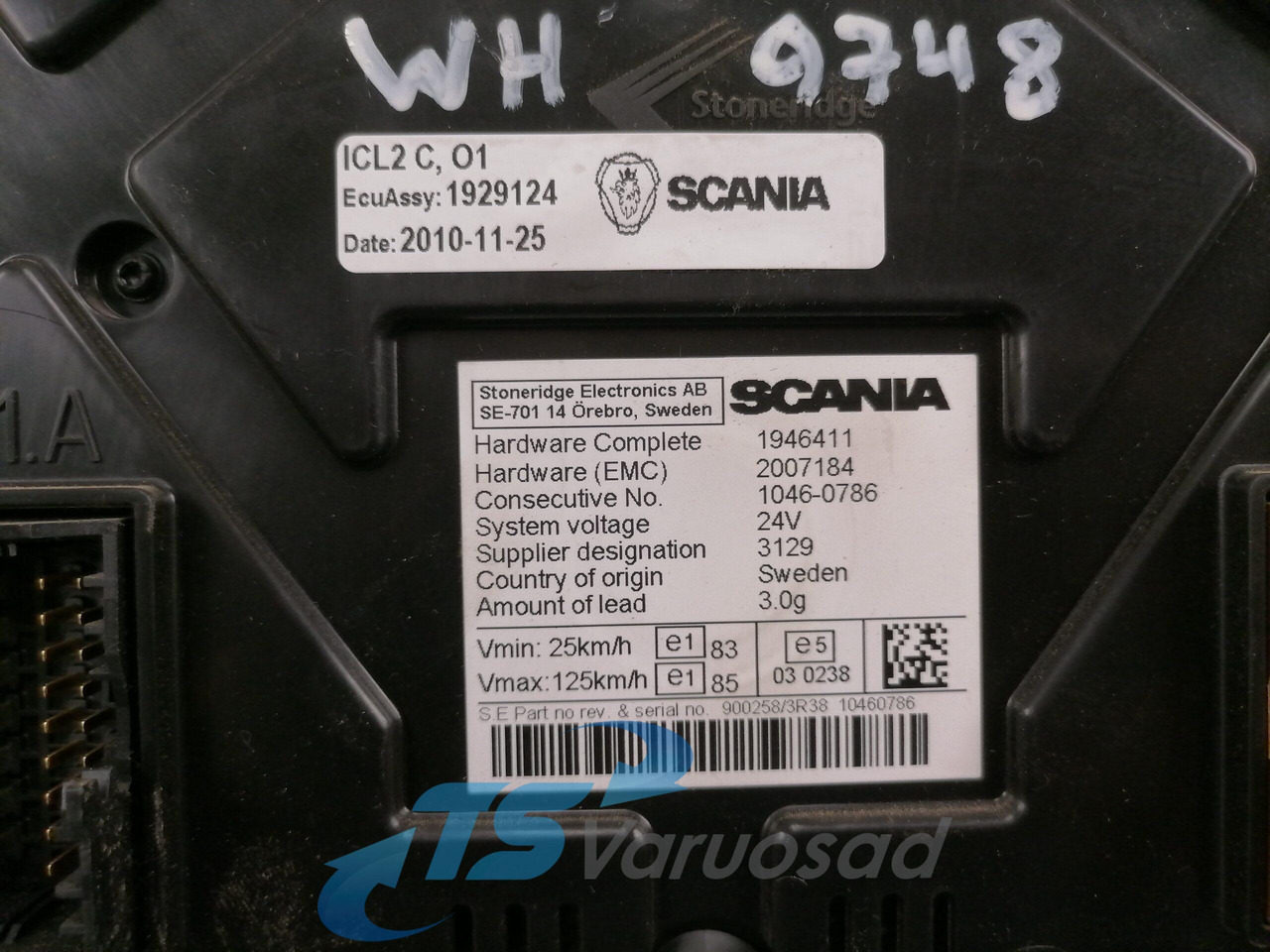 Scania Dashboard 1946411 - Dashboard for Truck: picture 4 Scania Dashboard 1946411 - Dashboard for Truck: picture 4