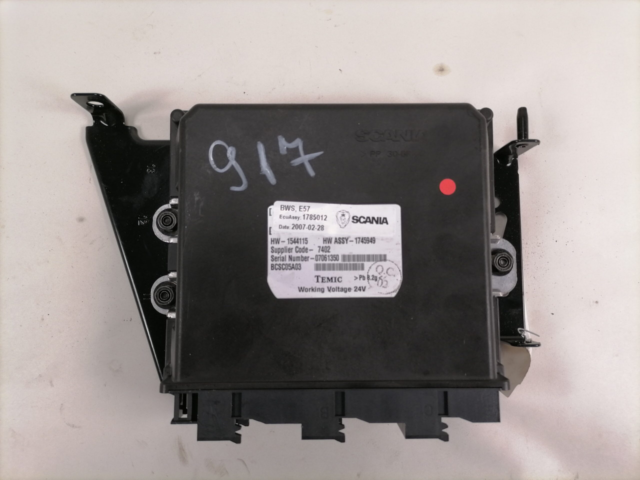 Scania Ecu, BWS 1785012 - ECU for Truck: picture 2 Scania Ecu, BWS 1785012 - ECU for Truck: picture 2