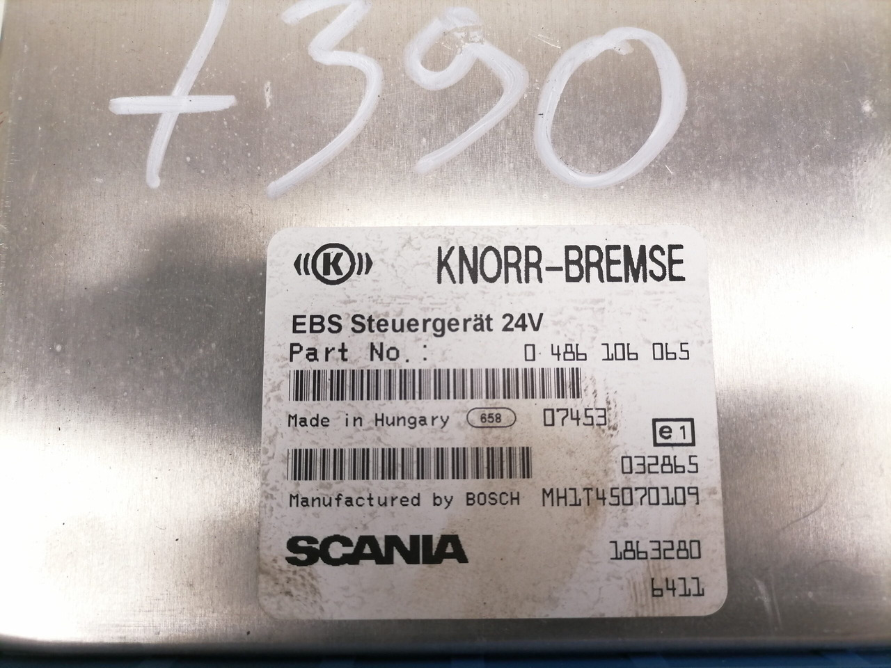 Scania Ecu, EBS 1863280 - ECU for Truck: picture 3 Scania Ecu, EBS 1863280 - ECU for Truck: picture 3