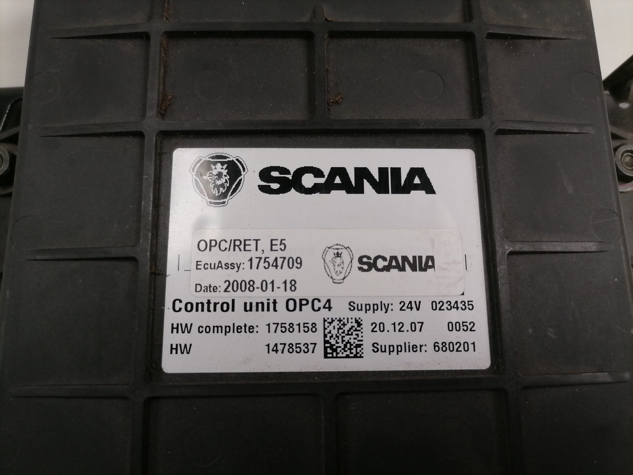 Scania Ecu, GMS OPC4 1754709 - ECU for Truck: picture 3 Scania Ecu, GMS OPC4 1754709 - ECU for Truck: picture 3