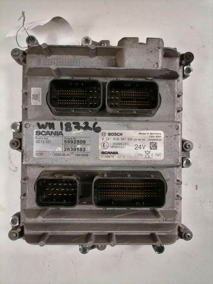 Scania Juhtplokk, OCS 2839153 - ECU for Truck: picture 2 Scania Juhtplokk, OCS 2839153 - ECU for Truck: picture 2