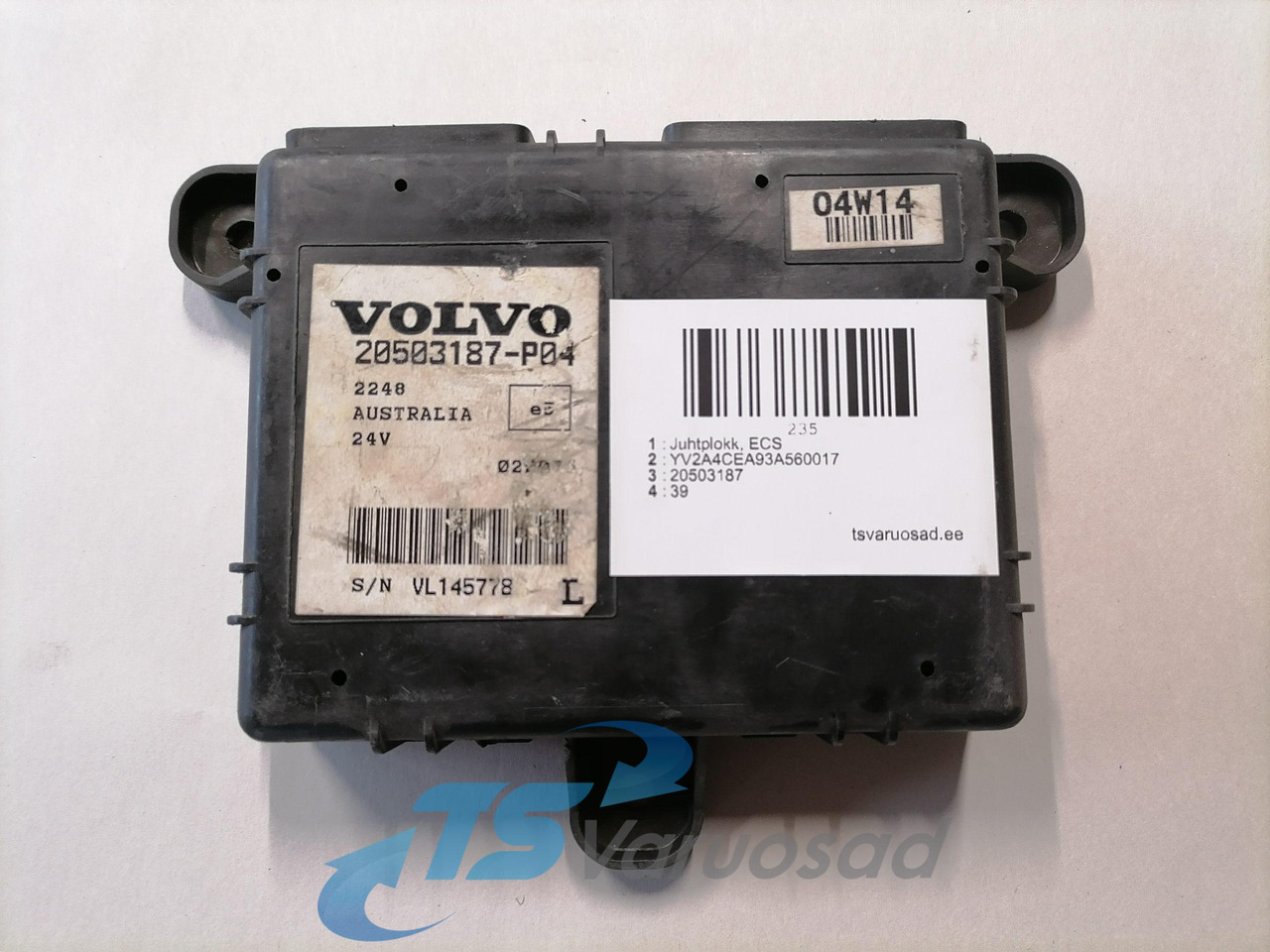 Volvo ECU, ECS 20503187 - ECU for Truck: picture 2 Volvo ECU, ECS 20503187 - ECU for Truck: picture 2