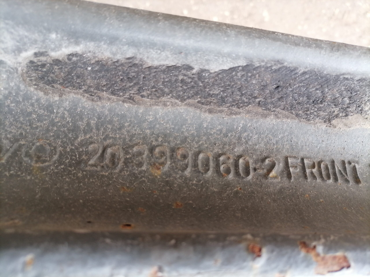Front axle for Truck Volvo First axel housing 20399060: picture 6