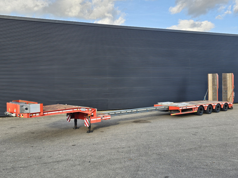 Faymonville F-S44-/ 4 x STEERING / HYDRAULIC RAMPS / EXTENDABLE - Low loader semi-trailer: picture 1 Faymonville F-S44-/ 4 x STEERING / HYDRAULIC RAMPS / EXTENDABLE - Low loader semi-trailer: picture 1