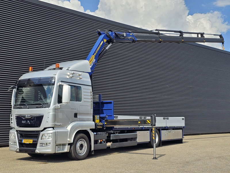 MAN TGS 18.360 4x2 PALFINGER 27 t/m CRANE / KRAN - Dropside/ Flatbed truck, Crane truck: picture 1 MAN TGS 18.360 4x2 PALFINGER 27 t/m CRANE / KRAN - Dropside/ Flatbed truck, Crane truck: picture 1
