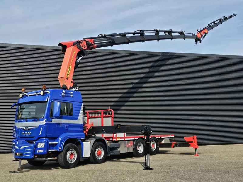 MAN TGS 35.500 8x4-6 / PALFINGER 92 t/m CRANE +JIB - Crane truck: picture 1 MAN TGS 35.500 8x4-6 / PALFINGER 92 t/m CRANE +JIB - Crane truck: picture 1