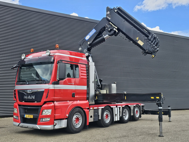MAN TGX 37.480 8x2-6 / HMF 85 t/m CRANE / KRAN - Crane truck: picture 3 MAN TGX 37.480 8x2-6 / HMF 85 t/m CRANE / KRAN - Crane truck: picture 3