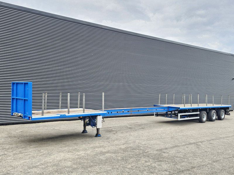 Nooteboom OVB-42-03V / 3 x STEERING AXLE / EXTENDABLE - Dropside/ Flatbed semi-trailer: picture 1 Nooteboom OVB-42-03V / 3 x STEERING AXLE / EXTENDABLE - Dropside/ Flatbed semi-trailer: picture 1