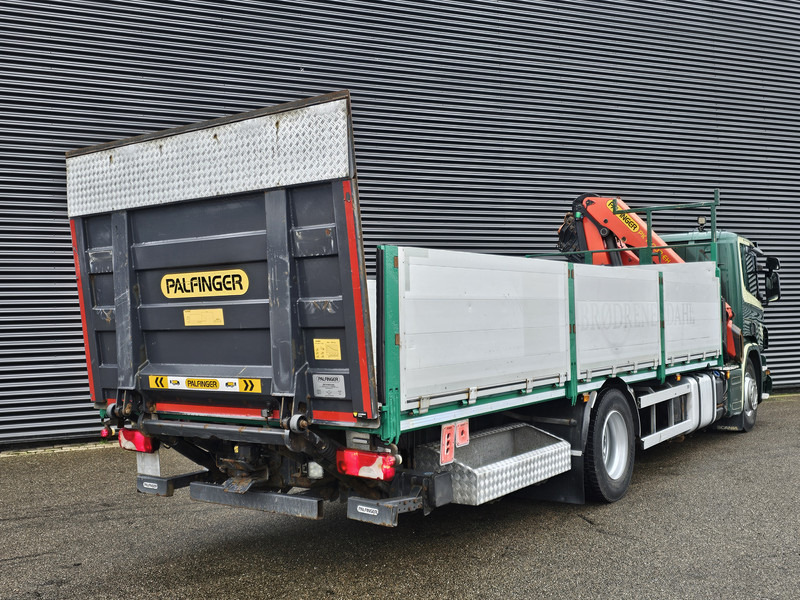 Dropside/ Flatbed truck, Crane truck Scania P320 / 4x2 / PALFINGER PK14002 / CRANE/KRAN: picture 7