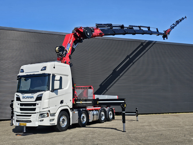 Scania R590 8x2*6 HMF 9520 + JiB + WINCH / TRACTOR / - Crane truck: picture 1 Scania R590 8x2*6 HMF 9520 + JiB + WINCH / TRACTOR / - Crane truck: picture 1