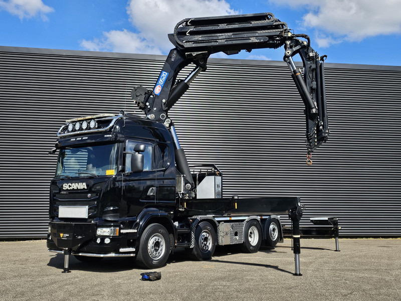 Scania R490 / 8x2 / HMF 85 TM CRANE / WINCH / JIB - Tractor unit: picture 3 Scania R490 / 8x2 / HMF 85 TM CRANE / WINCH / JIB - Tractor unit: picture 3