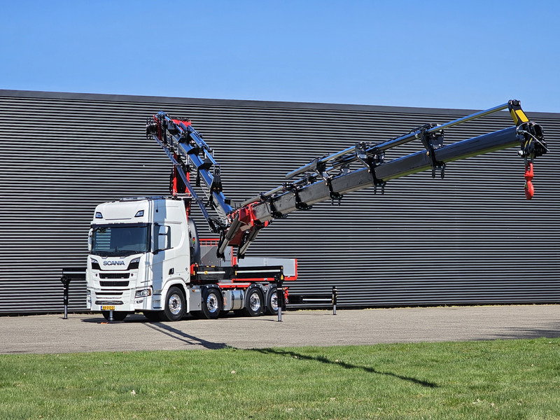 Scania R590 8x2*6 HMF 9520 + JiB + WINCH / TRACTOR / - Tractor unit: picture 5 Scania R590 8x2*6 HMF 9520 + JiB + WINCH / TRACTOR / - Tractor unit: picture 5