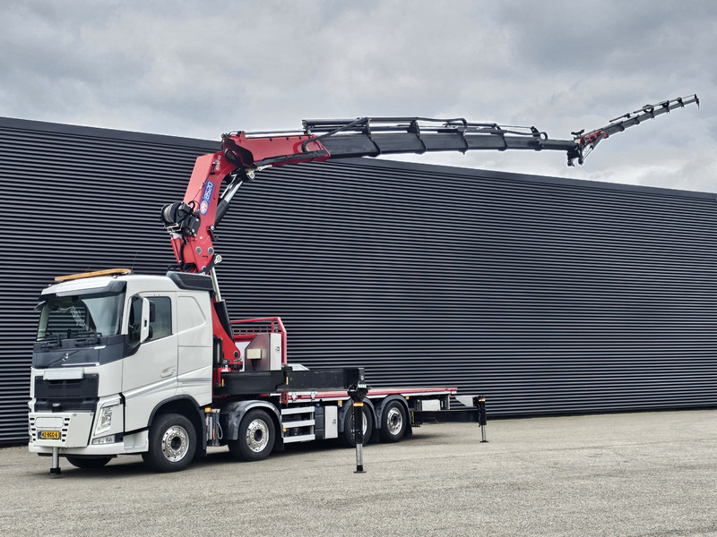 Volvo FH 540 8x2 / 85 t/m CRANE / JIB / WINCH / KRAN - Dropside/ Flatbed truck, Crane truck: picture 1 Volvo FH 540 8x2 / 85 t/m CRANE / JIB / WINCH / KRAN - Dropside/ Flatbed truck, Crane truck: picture 1
