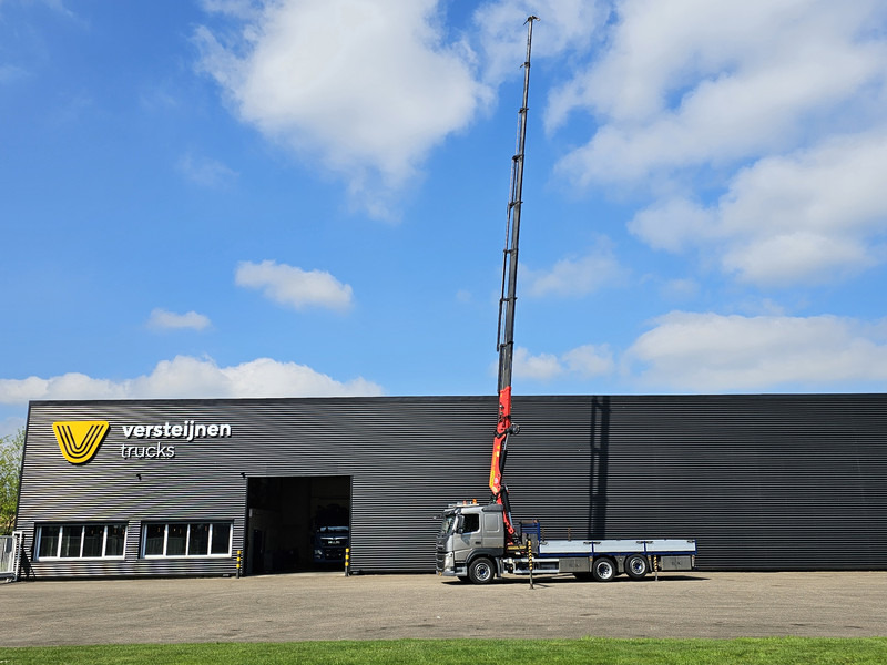 Volvo FM 410 6x2-4 / PALFINGER 33 t/m CRANE + WINCH / KRAN / GRUA - Dropside/ Flatbed truck, Crane truck: picture 4 Volvo FM 410 6x2-4 / PALFINGER 33 t/m CRANE + WINCH / KRAN / GRUA - Dropside/ Flatbed truck, Crane truck: picture 4