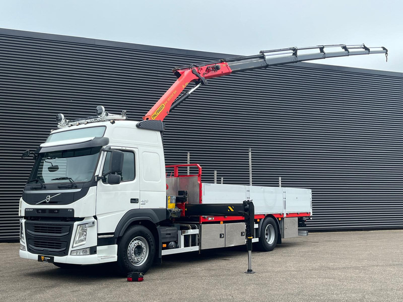 Volvo FM420 4x2 / PALFINGER 18502 - 17 mtr / CRANE / KRAN - Dropside/ Flatbed truck, Crane truck: picture 1 Volvo FM420 4x2 / PALFINGER 18502 - 17 mtr / CRANE / KRAN - Dropside/ Flatbed truck, Crane truck: picture 1