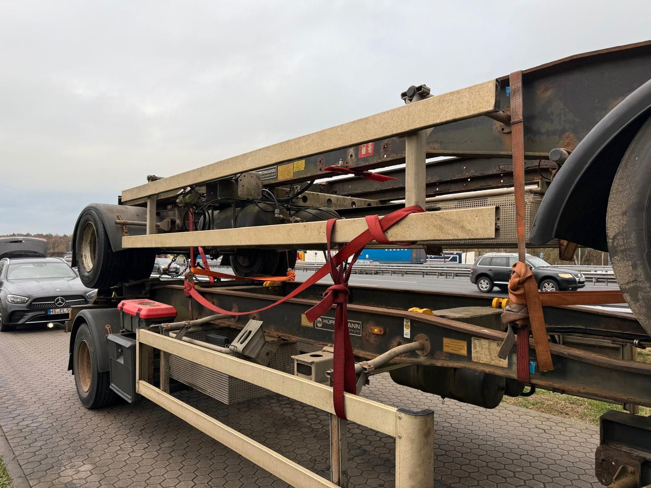 Hüffermann HSA 18.70 Schlittenabroller Containeranhänger 2x - Roll-off/ Skip trailer: picture 5 Hüffermann HSA 18.70 Schlittenabroller Containeranhänger 2x - Roll-off/ Skip trailer: picture 5