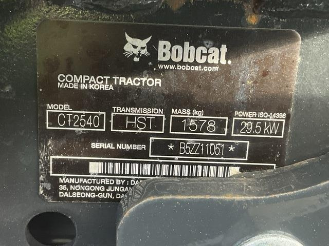 Bobcat CT2540 - Farm tractor: picture 5 Bobcat CT2540 - Farm tractor: picture 5