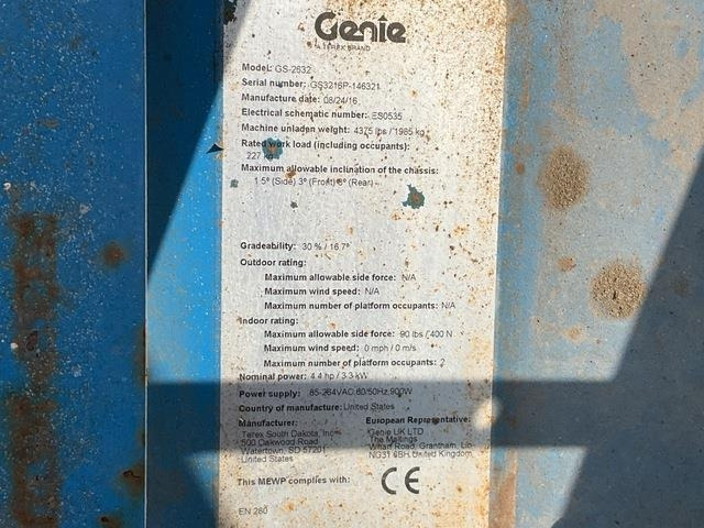 Genie GS2632 - Scissor lift: picture 5 Genie GS2632 - Scissor lift: picture 5