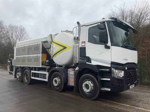 Renault - Concrete mixer truck: picture 4 Renault - Concrete mixer truck: picture 4