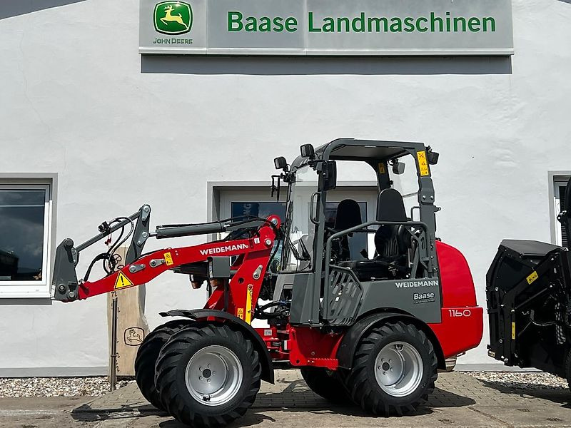 Weidemann 1160 StVZO + Front- u. Heckscheibe - Wheel loader: picture 1 Weidemann 1160 StVZO + Front- u. Heckscheibe - Wheel loader: picture 1