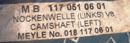 Mercedes-Benz - Camshaft for Truck: picture 5 Mercedes-Benz - Camshaft for Truck: picture 5