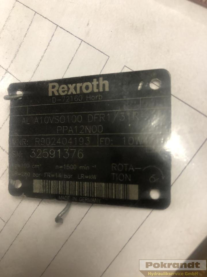 Rexroth A10VSO100DFR1 31R PPA12N00 - Hydraulic pump: picture 2 Rexroth A10VSO100DFR1 31R PPA12N00 - Hydraulic pump: picture 2