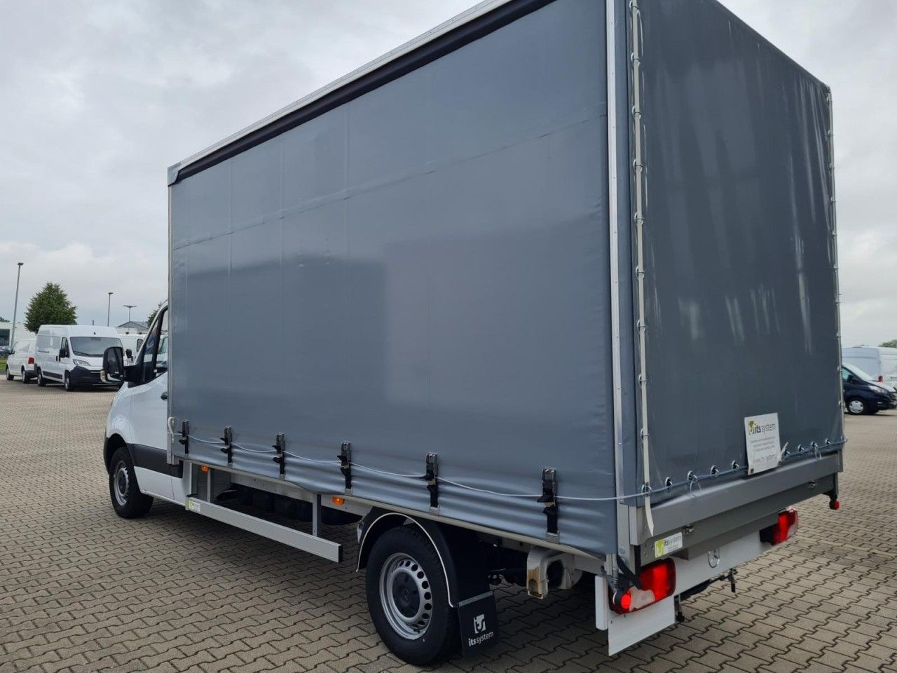 Curtain side van Mercedes-Benz Sprinter 315 Cdi Pritsche Schiebe Plane RWD: picture 6
