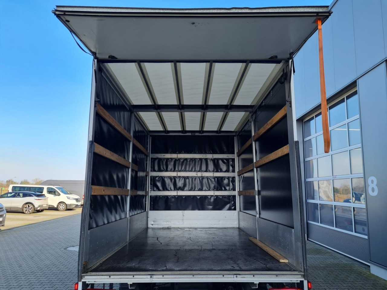 Curtain side van Opel Movano Pritsche Schiebe Plane LBW LUFTFEDER TEMPO: picture 19