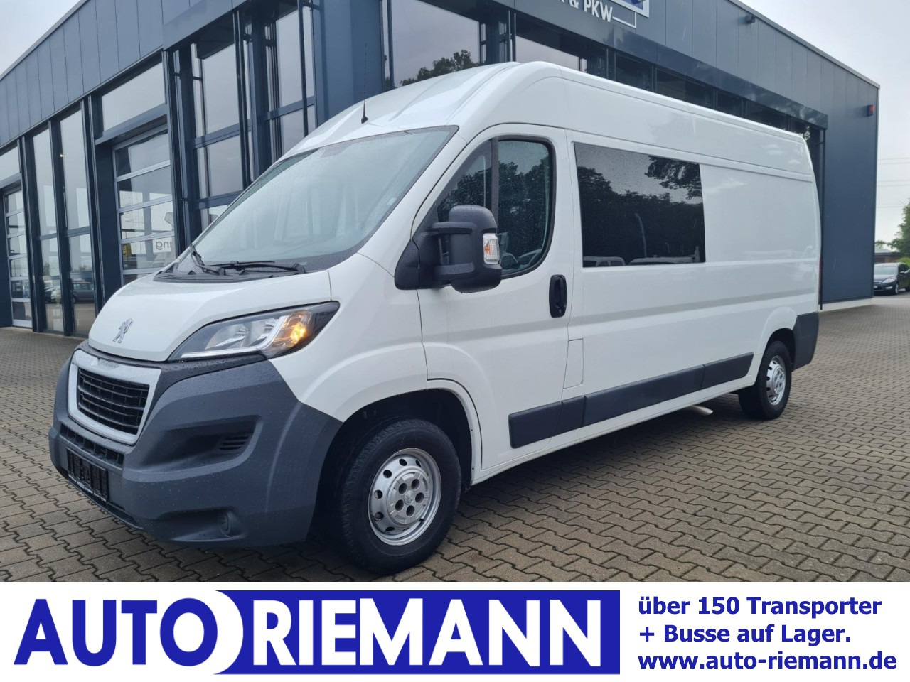 Peugeot Boxer Kasten L3H2 Doka 6-Sitze AHK PDC KLIMA - Small van, Combi van: picture 1 Peugeot Boxer Kasten L3H2 Doka 6-Sitze AHK PDC KLIMA - Small van, Combi van: picture 1