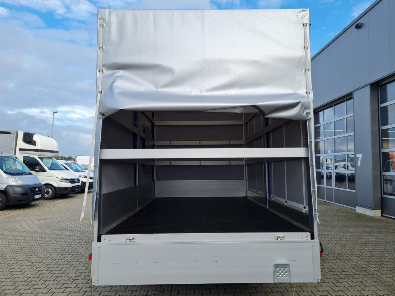 Curtain side van Renault Master 3,5t Pritsche Schiebe plane ERGO TEMPOMAT: picture 26