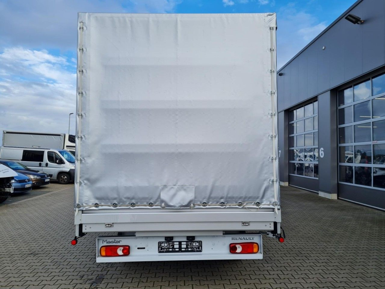 Curtain side van Renault Master 3,5t Pritsche Schiebe plane ERGO TEMPOMAT: picture 22