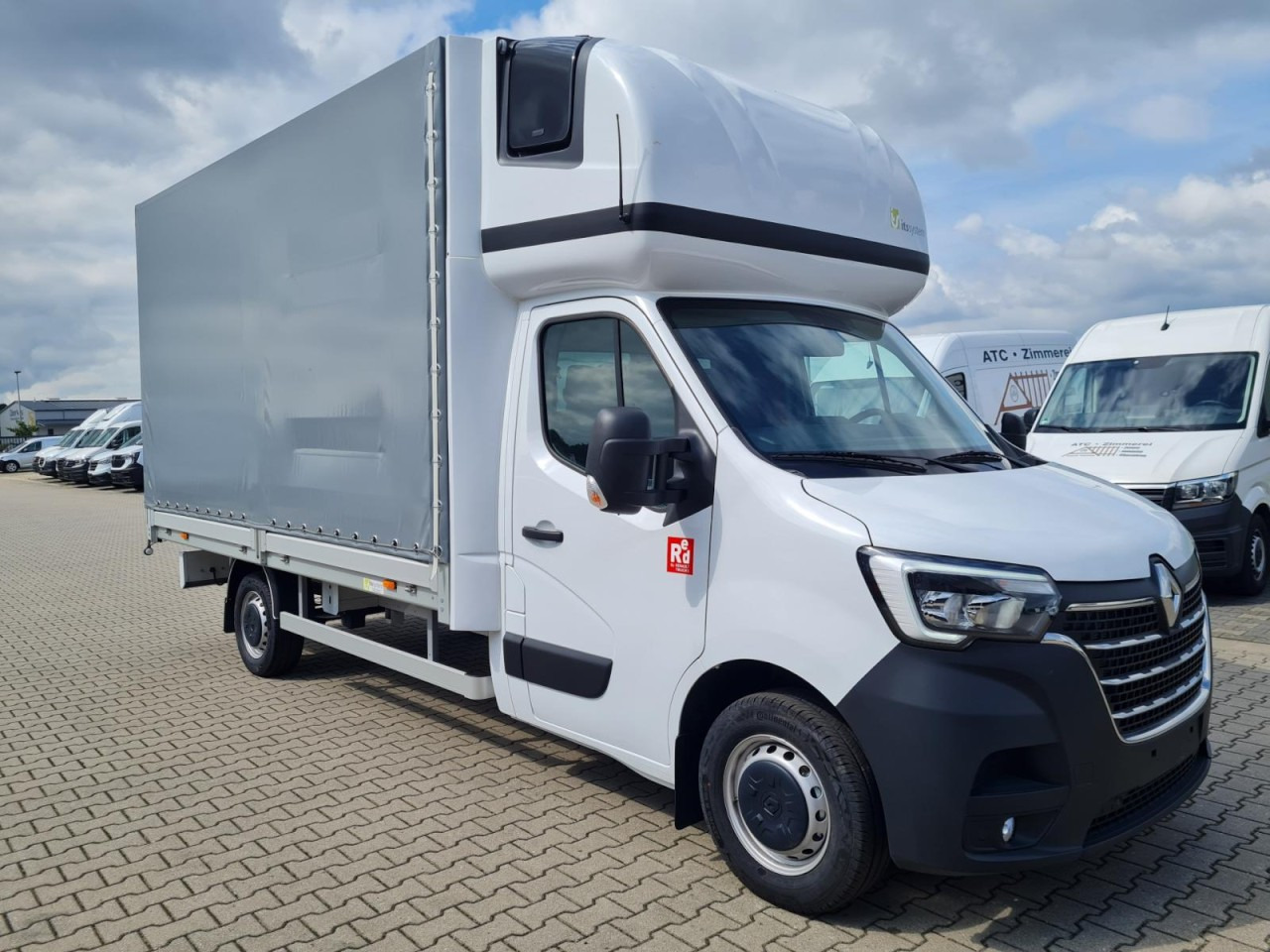 Renault Master 35 Pritsche Schiebe Plane Schlafkab. STHZ - Curtain side van: picture 3 Renault Master 35 Pritsche Schiebe Plane Schlafkab. STHZ - Curtain side van: picture 3