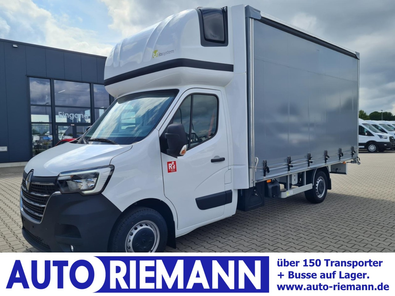 Renault Master 35 Pritsche Schiebe Plane Schlafkab. STHZ - Curtain side van: picture 1 Renault Master 35 Pritsche Schiebe Plane Schlafkab. STHZ - Curtain side van: picture 1