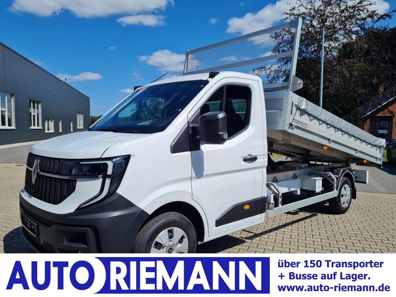 Tipper van Renault Master New 35 Kipper Luftfederung Navi App, Klim: picture 1
