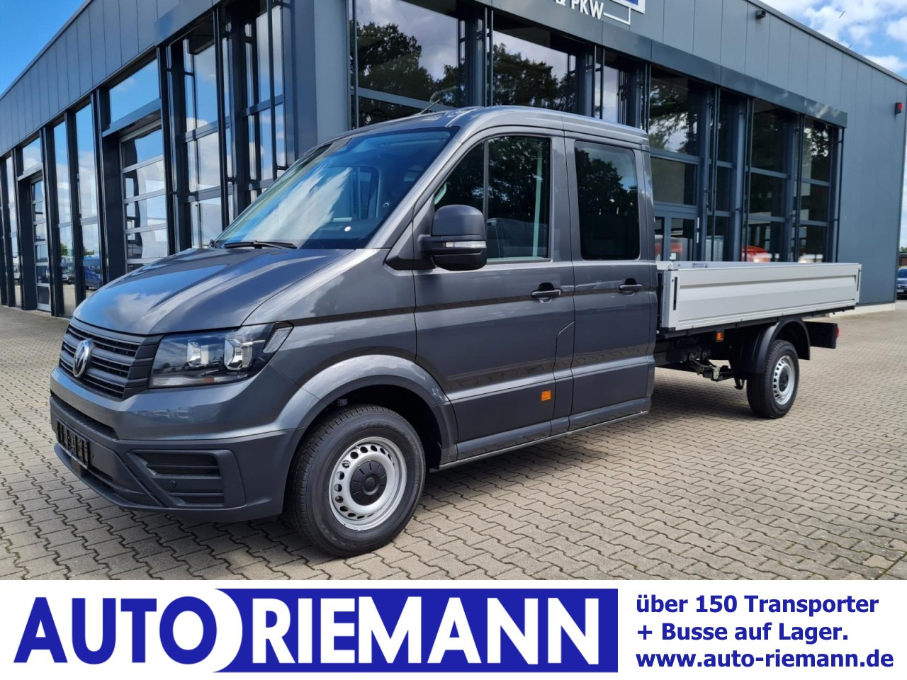 Volkswagen Crafter 35 DOKA 7-Sitze Maxi L4 KLIMA TEMPOMAT - Flatbed van, Combi van: picture 1 Volkswagen Crafter 35 DOKA 7-Sitze Maxi L4 KLIMA TEMPOMAT - Flatbed van, Combi van: picture 1